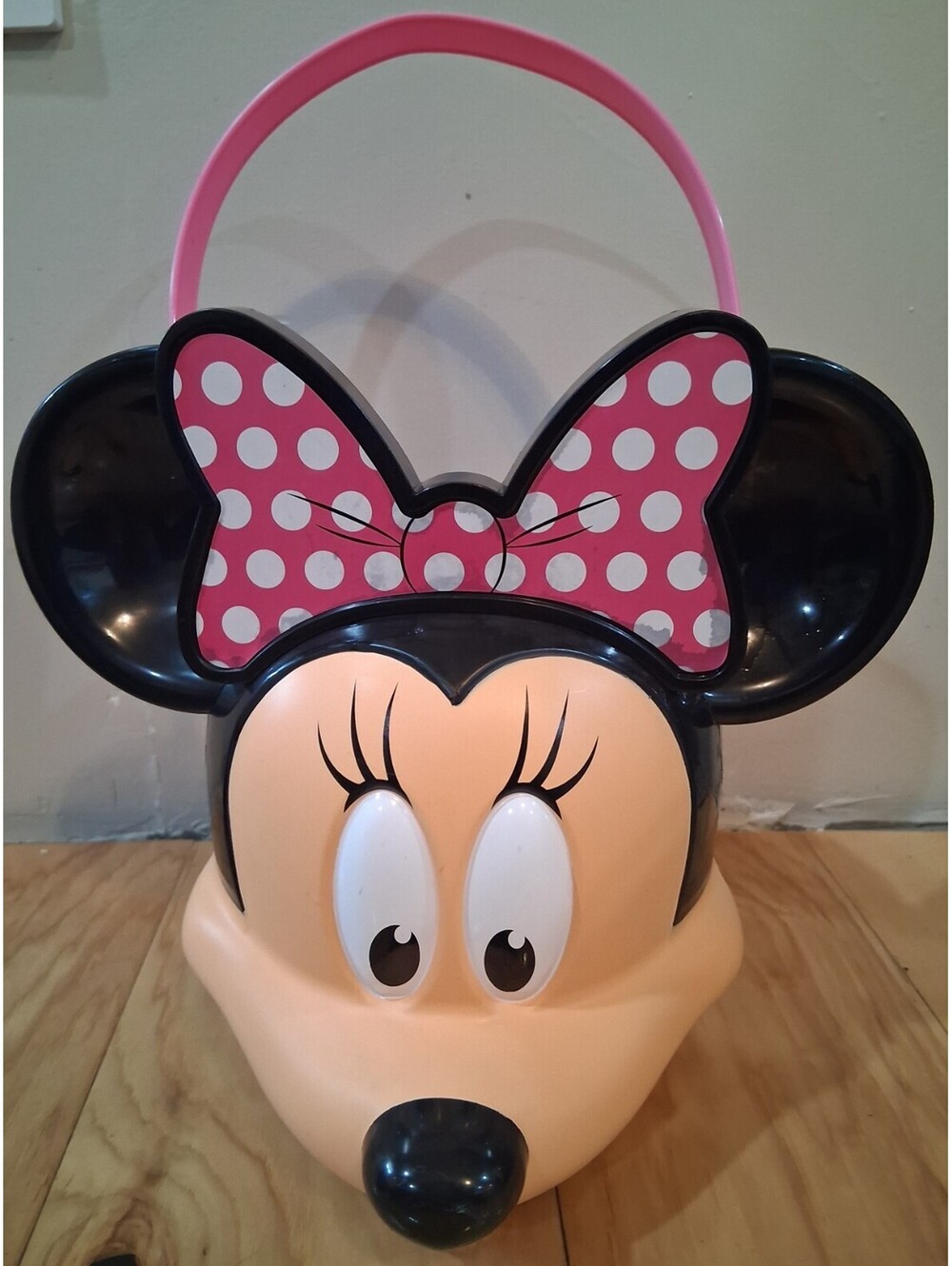 Disney Minnie Mouse Halloween Candy Bucket Trick or Treat Pail